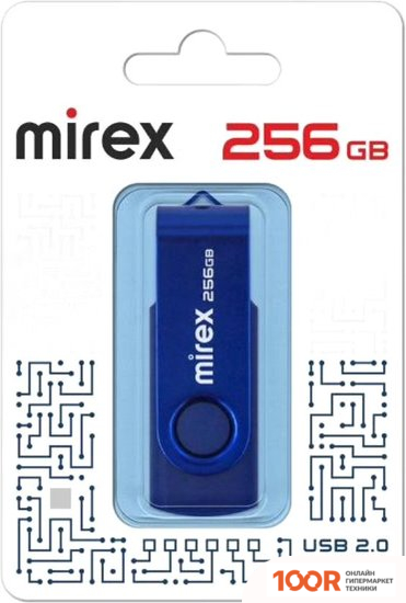 USB Flash Mirex COLOR BLADE SWIVEL 2.0 256GB 13600-FMUSB256 (6867)