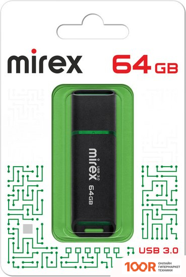 USB Flash Mirex COLOR BLADE SPACER 3.0 64GB 13600-FM3SPB64 (6862)