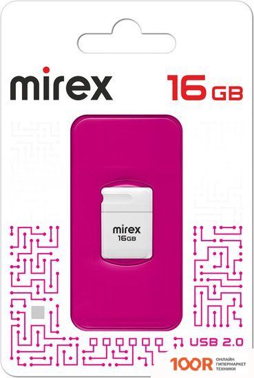 USB Flash Mirex COLOR BLADE MINCA 2.0 16GB 13600-FMUMIW16 (6848)