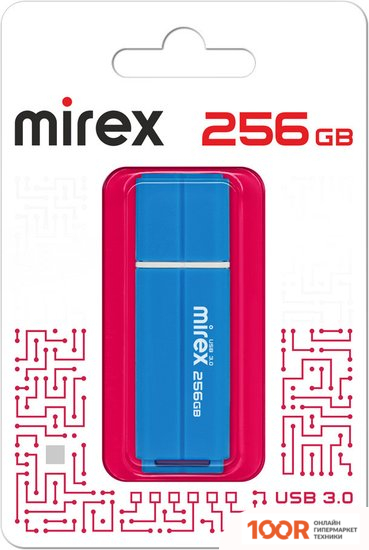 USB Flash Mirex COLOR BLADE LINE 3.0 256GB 13600-FM3LB256 (6845)