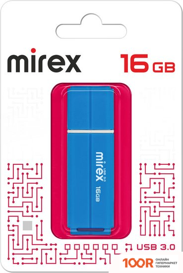 USB Flash Mirex COLOR BLADE LINE 3.0 16GB 13600-FM3LBU16 (6844)