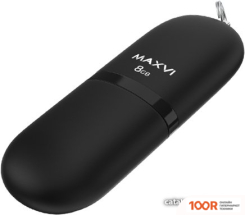 USB Flash Maxvi SF 8GB (ЧЕРНЫЙ) (6839)