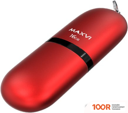 USB Flash Maxvi SF 16GB (КРАСНЫЙ) (6829)