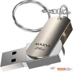 USB Flash Maxvi MR 256GB (СЕРЕБРИСТЫЙ) (6821)