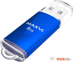 USB Flash Maxvi MP 8GB (СИНИЙ) (6817)