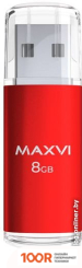 USB Flash Maxvi MP 8GB (КРАСНЫЙ) (6816)