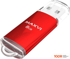 USB Flash Maxvi MP 8GB (КРАСНЫЙ) (6816)