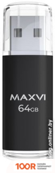 USB Flash Maxvi MP 64GB (ЧЕРНЫЙ) (6814)