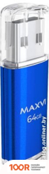 USB Flash Maxvi MP 64GB (СИНИЙ) (6813)
