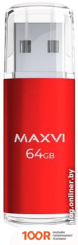 USB Flash Maxvi MP 64GB (КРАСНЫЙ) (6812)