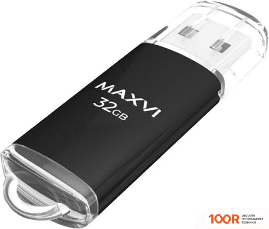 USB Flash Maxvi MP 32GB (ЧЕРНЫЙ) (6810)