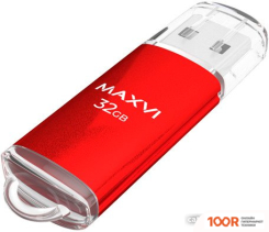 USB Flash Maxvi MP 32GB (КРАСНЫЙ) (6808)