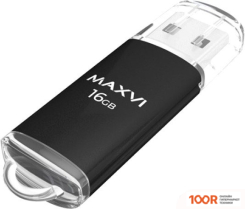 USB Flash Maxvi MP 16GB (ЧЕРНЫЙ) (6806)