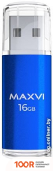 USB Flash Maxvi MP 16GB (СИНИЙ) (6805)