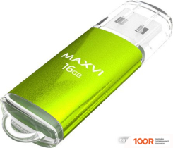 USB Flash Maxvi MP 16GB (ЗЕЛЕНЫЙ) (6803)