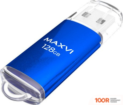 USB Flash Maxvi MP 128GB (СИНИЙ) (6801)