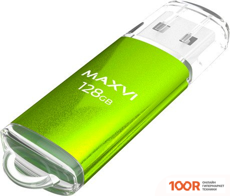 USB Flash Maxvi MP 128GB (ЗЕЛЕНЫЙ) (6799)