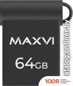 USB Flash Maxvi MM 64GB (ТЕМНО-СЕРЫЙ) (6798)
