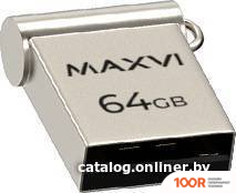 USB Flash Maxvi MM 64GB (СЕРЕБРИСТЫЙ) (6797)
