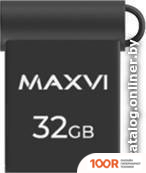 USB Flash Maxvi MM 32GB (ТЕМНО-СЕРЫЙ) (6796)