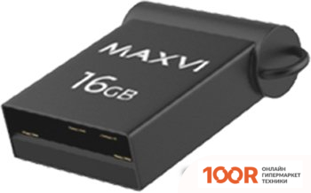USB Flash Maxvi MM 16GB (ТЕМНО-СЕРЫЙ) (6794)