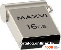 USB Flash Maxvi MM 16GB (СЕРЕБРИСТЫЙ) (6793)