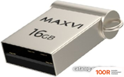 USB Flash Maxvi MM 16GB (СЕРЕБРИСТЫЙ) (6793)