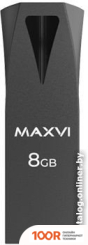 USB Flash Maxvi MK2 8GB (ТЕМНО-СЕРЫЙ) (6792)