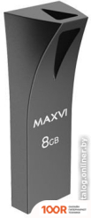 USB Flash Maxvi MK2 8GB (ТЕМНО-СЕРЫЙ) (6792)