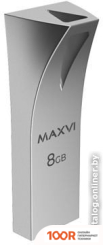 USB Flash Maxvi MK2 8GB (СЕРЕБРИСТЫЙ) (6791)