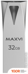 USB Flash Maxvi MK2 32GB (СЕРЕБРИСТЫЙ) (6787)