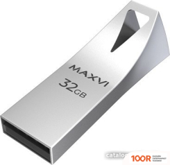 USB Flash Maxvi MK2 32GB (СЕРЕБРИСТЫЙ) (6787)