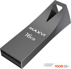 USB Flash Maxvi MK2 16GB (ТЕМНО-СЕРЫЙ) (6786)