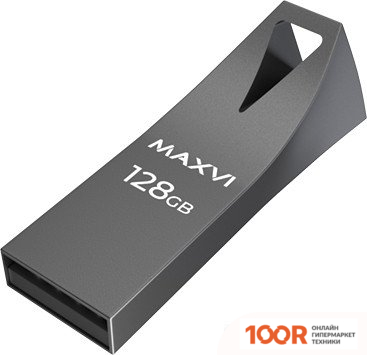 USB Flash Maxvi MK2 128GB (ТЕМНО-СЕРЫЙ) (6784)