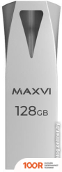 USB Flash Maxvi MK2 128GB (СЕРЕБРИСТЫЙ) (6783)
