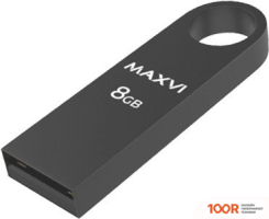 USB Flash Maxvi MK 8GB (ТЕМНО-СЕРЫЙ) (6782)