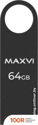 USB Flash Maxvi MK 64GB (ТЕМНО-СЕРЫЙ) (6780)