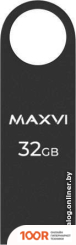 USB Flash Maxvi MK 32GB (ТЕМНО-СЕРЫЙ) (6778)