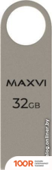 USB Flash Maxvi MK 32GB (СЕРЕБРИСТЫЙ) (6777)