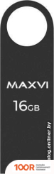 USB Flash Maxvi MK 16GB (ТЕМНО-СЕРЫЙ) (6776)