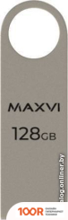 USB Flash Maxvi MK 128GB (СЕРЕБРИСТЫЙ) (6773)
