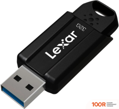 USB Flash Lexar JUMPDRIVE S80 32GB (ЧЕРНЫЙ) (6766)