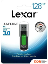 USB Flash Lexar JUMPDRIVE S57 128GB (ЗЕЛЕНЫЙ) (6756)