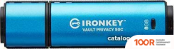 USB Flash Kingston VAULT PRIVACY 50С TYPE-С 8GB (6706)