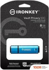 USB Flash Kingston VAULT PRIVACY 50С TYPE-С 8GB (6706)