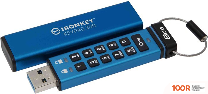 USB Flash Kingston IRONKEY KEYPAD 200 8GB (6683)