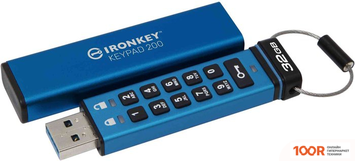 USB Flash Kingston IRONKEY KEYPAD 200 32GB (6681)