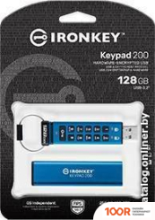 USB Flash Kingston IRONKEY KEYPAD 200 128GB (6679)