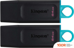 USB Flash Kingston EXODIA 64GB (2ШТ) (6668)