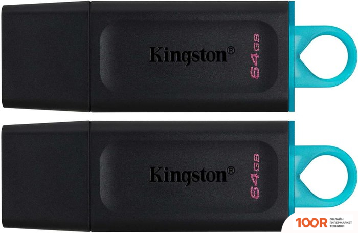 USB Flash Kingston EXODIA 64GB (2ШТ) (6668)